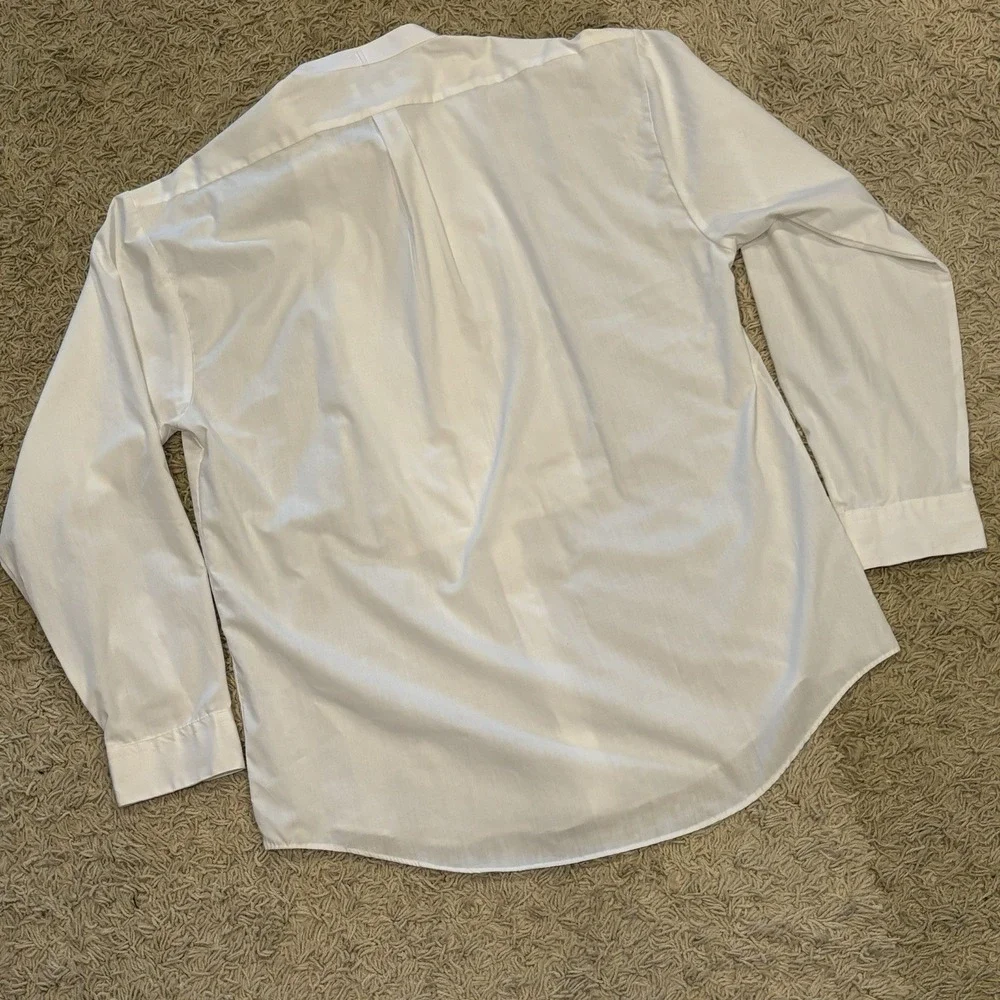 Fashion Gear‎ Men's White Tuxedo Shirt Ruffles Size 2XL Wing Collar